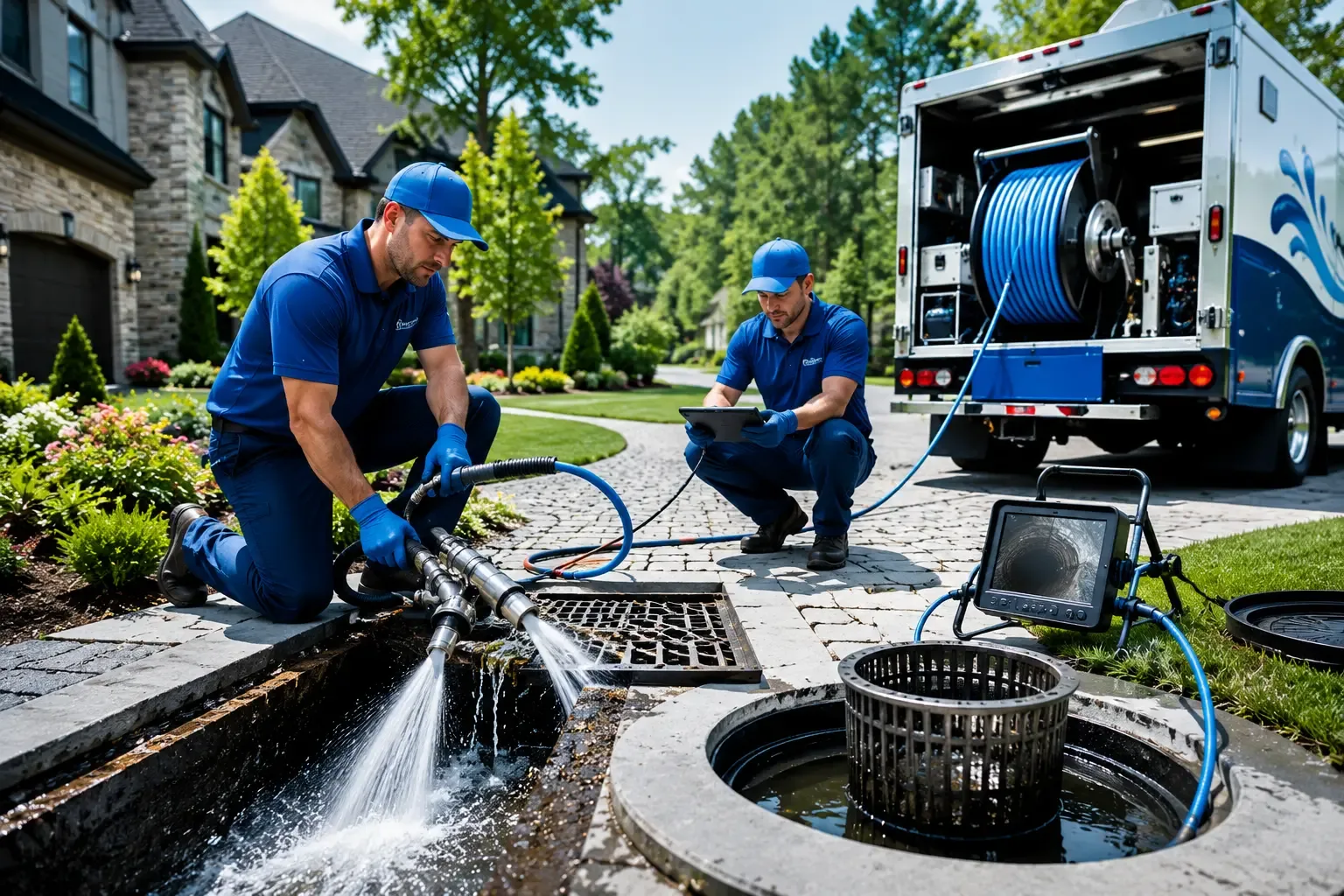 Local outdoor drain cleaning professionals in Bath, IN