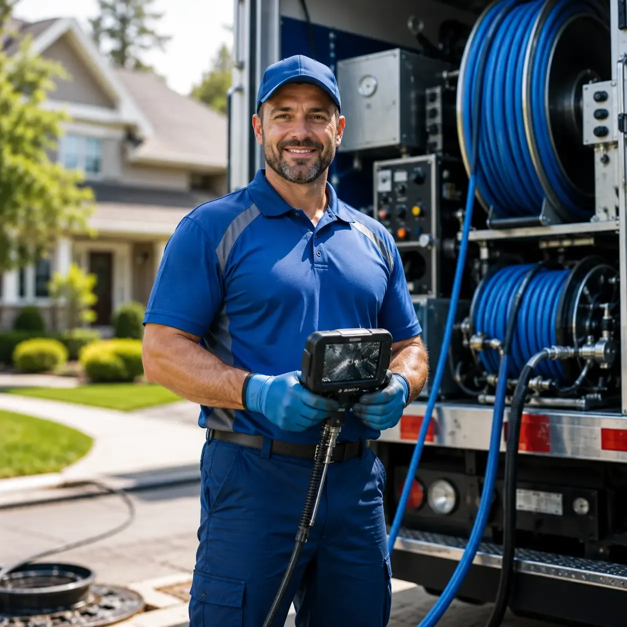 Local outdoor drain cleaning specialists in Bath, IN